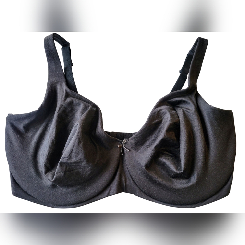CACIQUE Unlined Full Coverage Bra Black Size 38G🪷